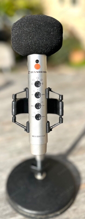 Classic Sennheiser MKH 800 variables Polarmuster, Federung, Knebel und Gehäuse Bild 3
