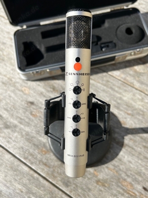 Classic Sennheiser MKH 800 variables Polarmuster, Federung, Knebel und Gehäuse Bild 2