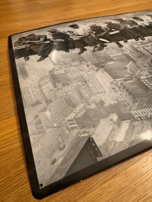 Blechschild New York Arbeiter Bild 5
