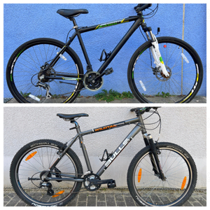 2x MTB Fahrrad 