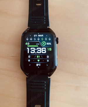 Smartwatch mit 1,78" Amoled Bildschirm und langer Laufzeit