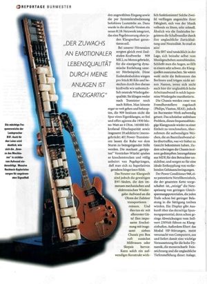 Burmester Reference Line Lautsprecher B97 + Subwoofer S8 mit OVP