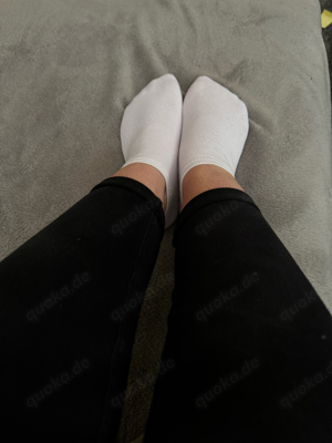 getragene Socken