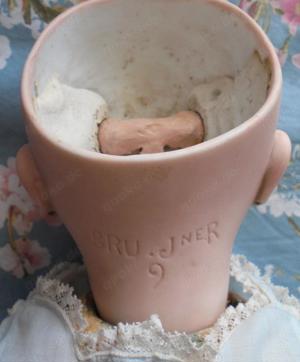 Schöne alte BRU-Puppe. Jne.R   ca. 1895   Keks   Original   kein Jumeau