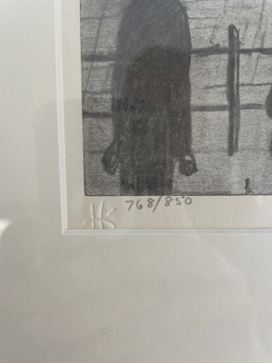 L S Lowry signierte limitierte Auflage Drucke Bild 5