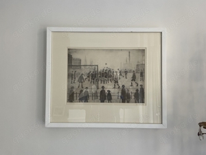 L S Lowry signierte limitierte Auflage Drucke Bild 3