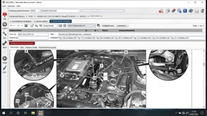 Mercedes Laptop + Multiplexer C4 Xentry StarDiagnose12 2021+WIS, EPC +Vediamo
