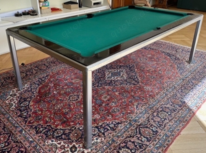 Billardtisch Pronto Ultra 7ft, mit einteiliger Schieferplatte
