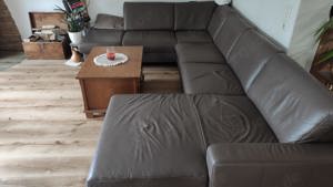 Couch   Wohnlandschaft   Ledercouch zu verkaufen