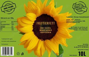 Vertriebspartner, Zusammenarbeit Gastronomie, Sonnenblumen Frittenöl, Frittenfett