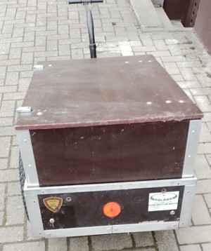 Roland Fahrradanhänger mit Aufbau