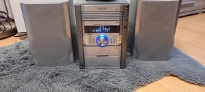   Sharp-Anlage, 5-Fach-CD, Kassettendeck, Radio  