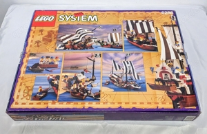 Lego 6286 System Skull's Eye Schooner   Pirates 1993 + Box + Kunststoffeinlage
