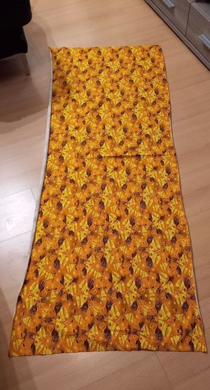   Nähen, Handarbeit, Weihnachtstoff, Glocken, Ockergelb, Neu  