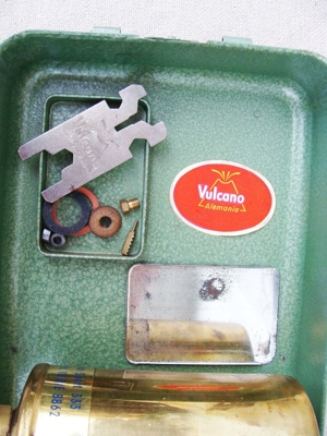 alter Benzin Camping Kocher Vulcano Alemania Tourist Sport Modell 333 Oldtimer