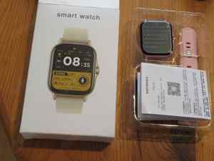 Smart Watch mit rosa Armband OVP 