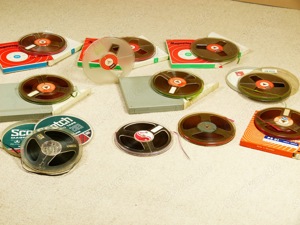 Tonbänder 11 Stück, 18cm-BASF,Scotch,Agfa,Grundig-Preis für Alle