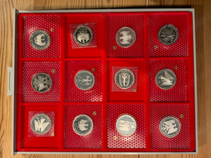 12 st  10 DM silbermünzen PP zum silberpreis