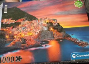 1000 Teile Manarola Puzzle Bild 2