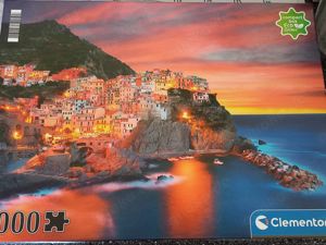 1000 Teile Manarola Puzzle Bild 3
