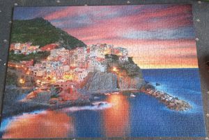 1000 Teile Manarola Puzzle Bild 10