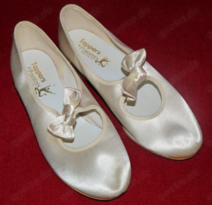 Ballerinas und Zubehör für Hochzeit, Brautjungfern, Kommunion Mädchen Gr. 35-36