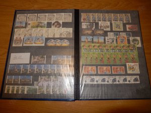 Bund: umfangreicher Briefmarken-Lagerbestand in 9 Alben Bild 4
