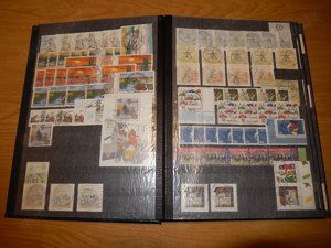 Bund: umfangreicher Briefmarken-Lagerbestand in 9 Alben Bild 8