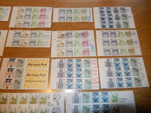 Deutschland: 39 Markenheftchen (über 630 Euro Michel) Bild 3