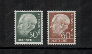 Bund: MiNr. 177-196 postfrisch (Heuss I) (300 Euro Michel) Bild 3