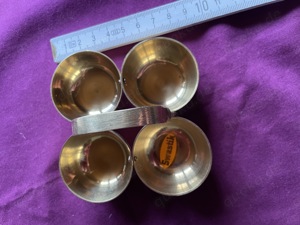 Messingschale für Gewürze oder Weihrauch