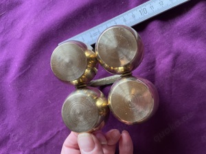 Messingschale für Gewürze oder Weihrauch Bild 3