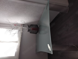 Glastisch satiniert (Milchglas)