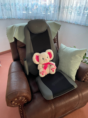 Massagesitzauflagen mit Shiatsu - unbenutzt, wie NEU