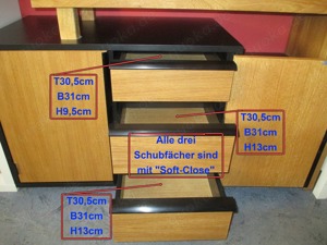 Sideboard, Gesellenstück, Soft-Close Bild 5