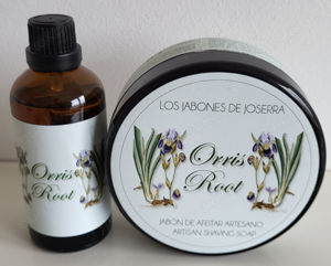 Los Jabones de Joserra Orris Root Rasierseife und Aftershave