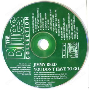 CD - The Blues Collection - Jimmy Reed - You don t have to go Bild 2