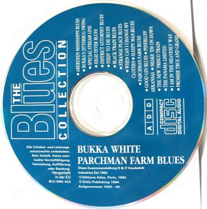 CD - The Blues Collection - Bukka White - Parchman Farm Blues Bild 2