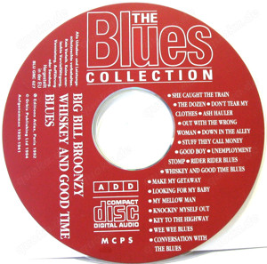 CD - The Blues Collection - Big Bill Broonzy - Whiskey And Good Time Blues