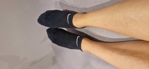 Getragene Socken