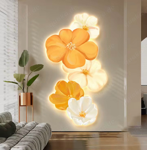 Wandleuchte. Wanddekoration.