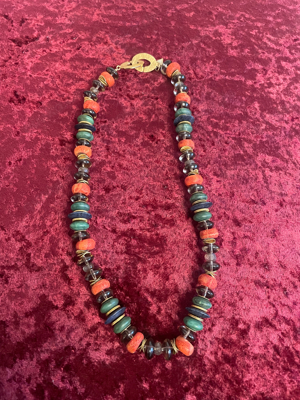 Halskette Collier "Sylvie", Ars Mundi, 925, Edelsteine