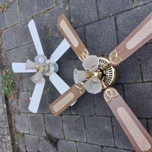Dach ventilator mit licht