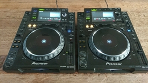 2x pioneer cdj-2000 multiplayer dj set  paar