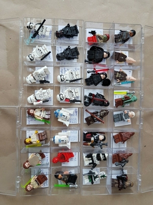 Lego Star Wars Mini Figuren Konvolut Sammlung 600 Stück Sammlungsauflösung Bild 7