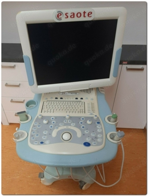 Farbdoppler Ultraschallgerät mit 3 Sonden Kleintierpraxis ESAOTE MY LAB 40