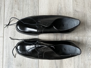 Herren - Schnürschuh Leder Schwarz VEB Meißner Schuhfabrik Gr.29,5 {heute 43,5}