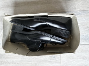 Herren - Schnürschuh Leder Schwarz VEB Meißner Schuhfabrik Gr.29,5 {heute 43,5} Bild 8