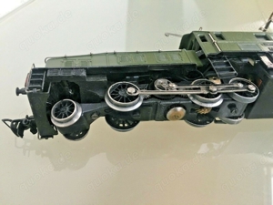 Uraltes Märklin CCS. 3, eckige Lampenbügel, Pilzschleifer, großer Sandkasten Bild 6