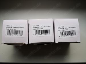 2x Doppelrollo DUO Rollo 3 farbig Klemmfix Montage ohne Bohren weiß beige braun Bild 8